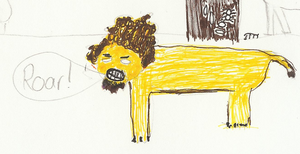 Roaring Lion, by Paul Butler